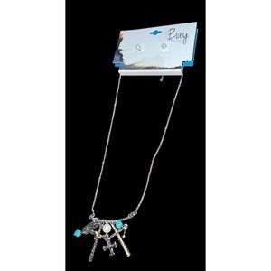 by the Bay New York Necklace and Earring Combination Follow Your Arrow